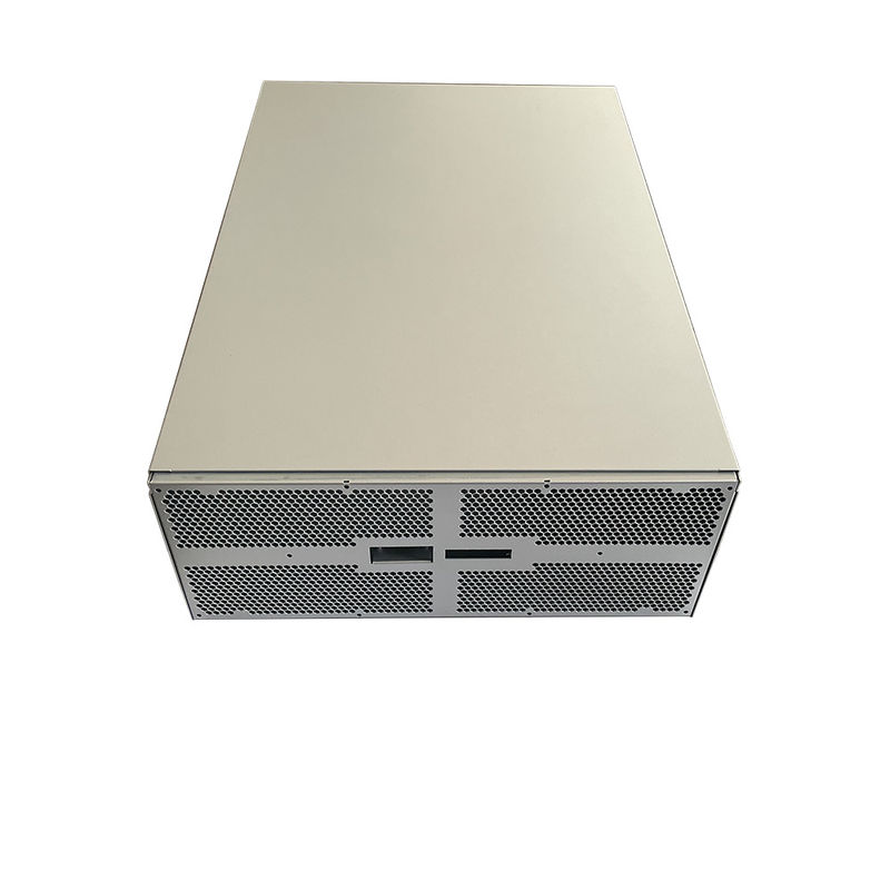 Custom Design Versterker Aluminium Housing Fabrikant Sandblasted of Brushed 19 inch Server Case