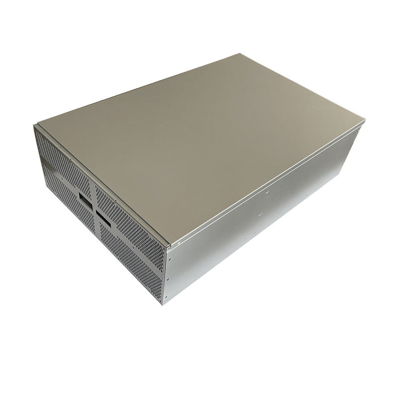 Custom Design Versterker Aluminium Housing Fabrikant Sandblasted of Brushed 19 inch Server Case