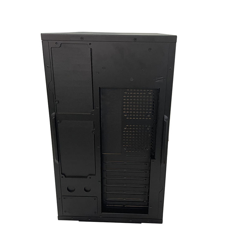 Zwarte kast Plaatmetaal Chassis Shell Custom High Quality Gaming Alle OEM Plaatmetaal Fabricatie Diensten Op maat Grootte