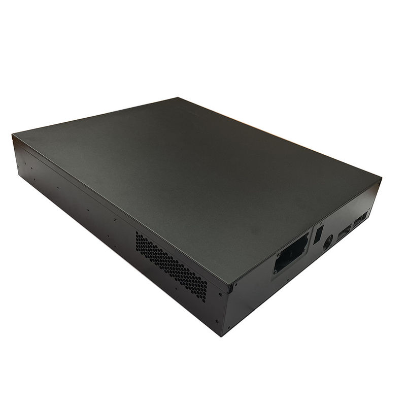 Uniek ontwerp 2u Control Industrial Rackmount Chassis met slot voor server en opslag
