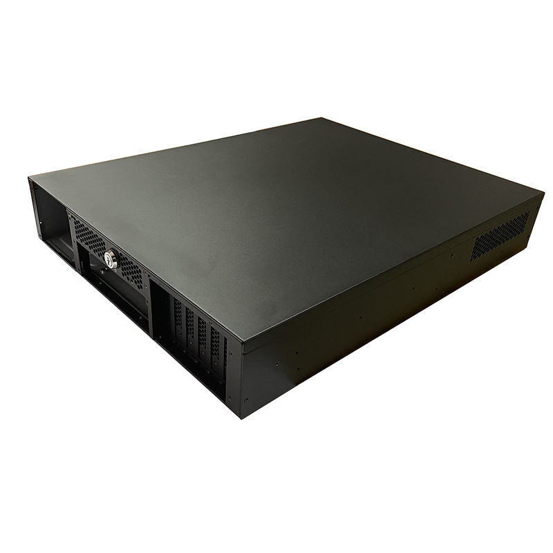 12 Bay 16 Bay Rackmount Gpu Custom Server Chassis Zwart poeder gespoten behuizing Switch