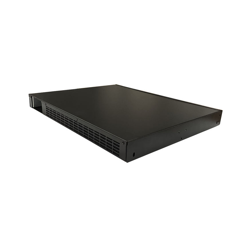 Custom Communication Server Chassis Hoogwaardige plaatmetalen fabricage 1U 2U 3U 4U Rack Mount Case Audio Amp Chassis
