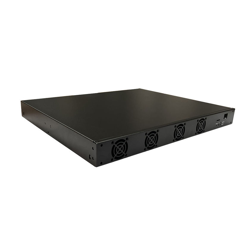 Custom Communication Server Chassis Hoogwaardige plaatmetalen fabricage 1U 2U 3U 4U Rack Mount Case Audio Amp Chassis